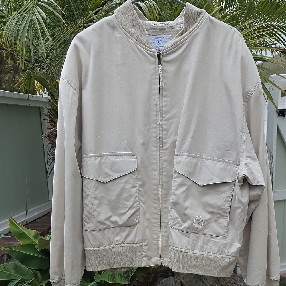 Valentino Beige Lightweight Jacket